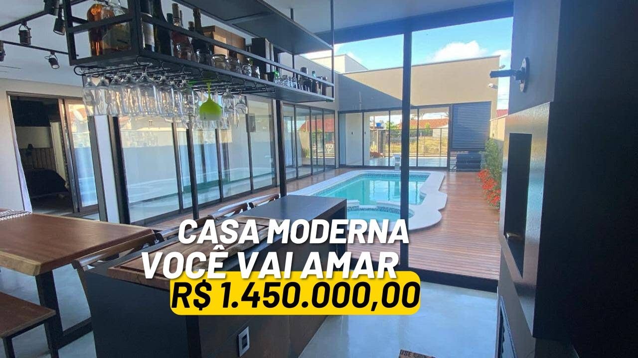 LINDA CASA c/ 3 QUARTOS e PISCINA em BALNEÁRIO BARRA DO SUL | Santa Catarina