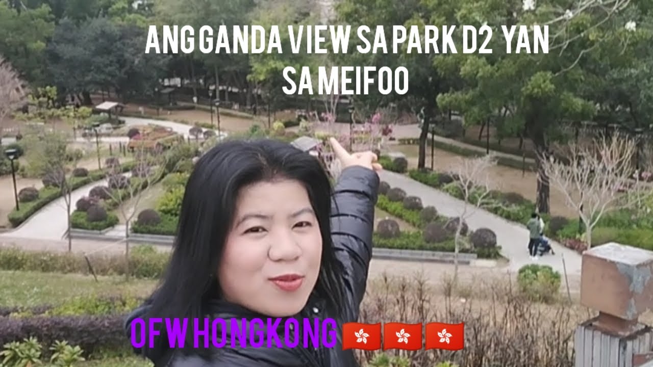 Ang ganda ng view sa park d2 lng yan sa meifoo hongkong #ofwhongkong #park