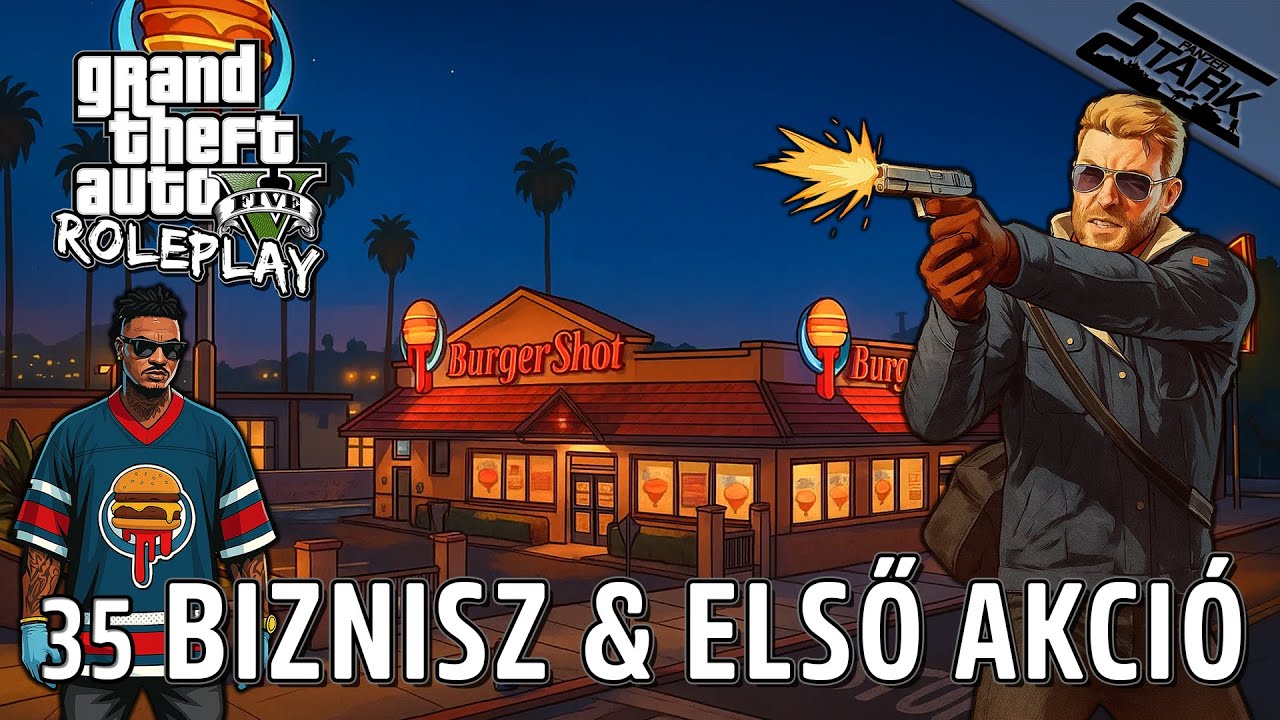 GTA 5 RolePlay - 35.Rész (Pörög az Üzlet & Repülnek a Lövedékek) - Stark GMR
