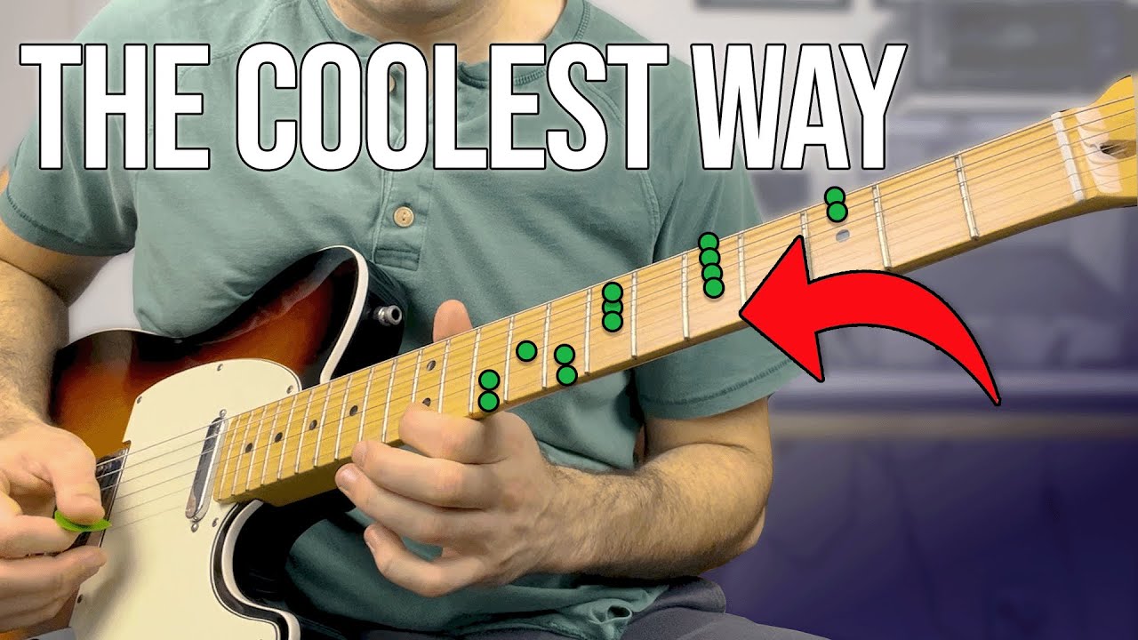 The COOLEST Way To Play The Pentatonic Scale On Guitar