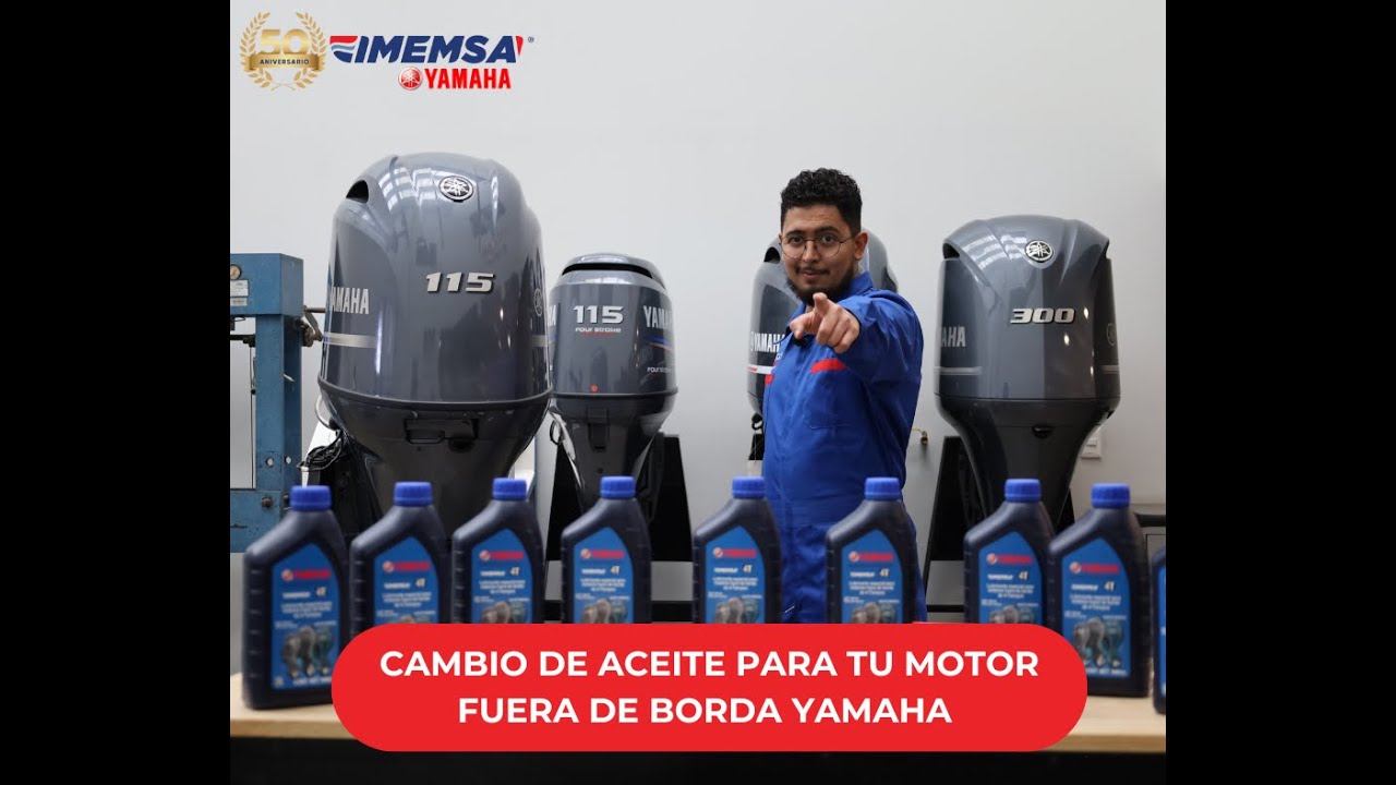 Cambio de Aceite (Maquina) Motor Fuera de Borda YAMAHA