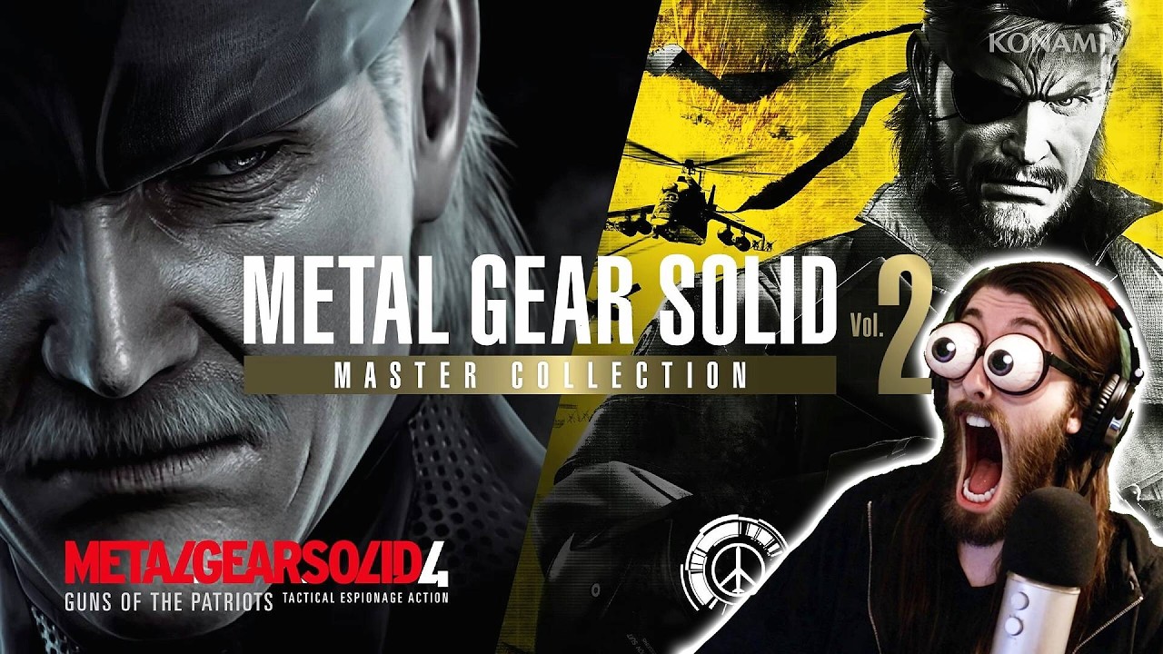 Reacting to Metal Gear Solid Master Collection 2 | MGS4 and Peace Walker?? #metalgearsolid