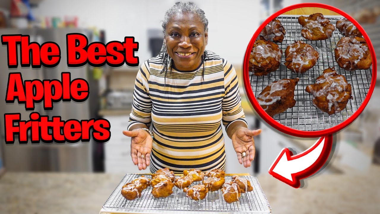 HOW TO MAKE APPLE FRITTERS at Home| MAMA JOAN'S HOUSE|