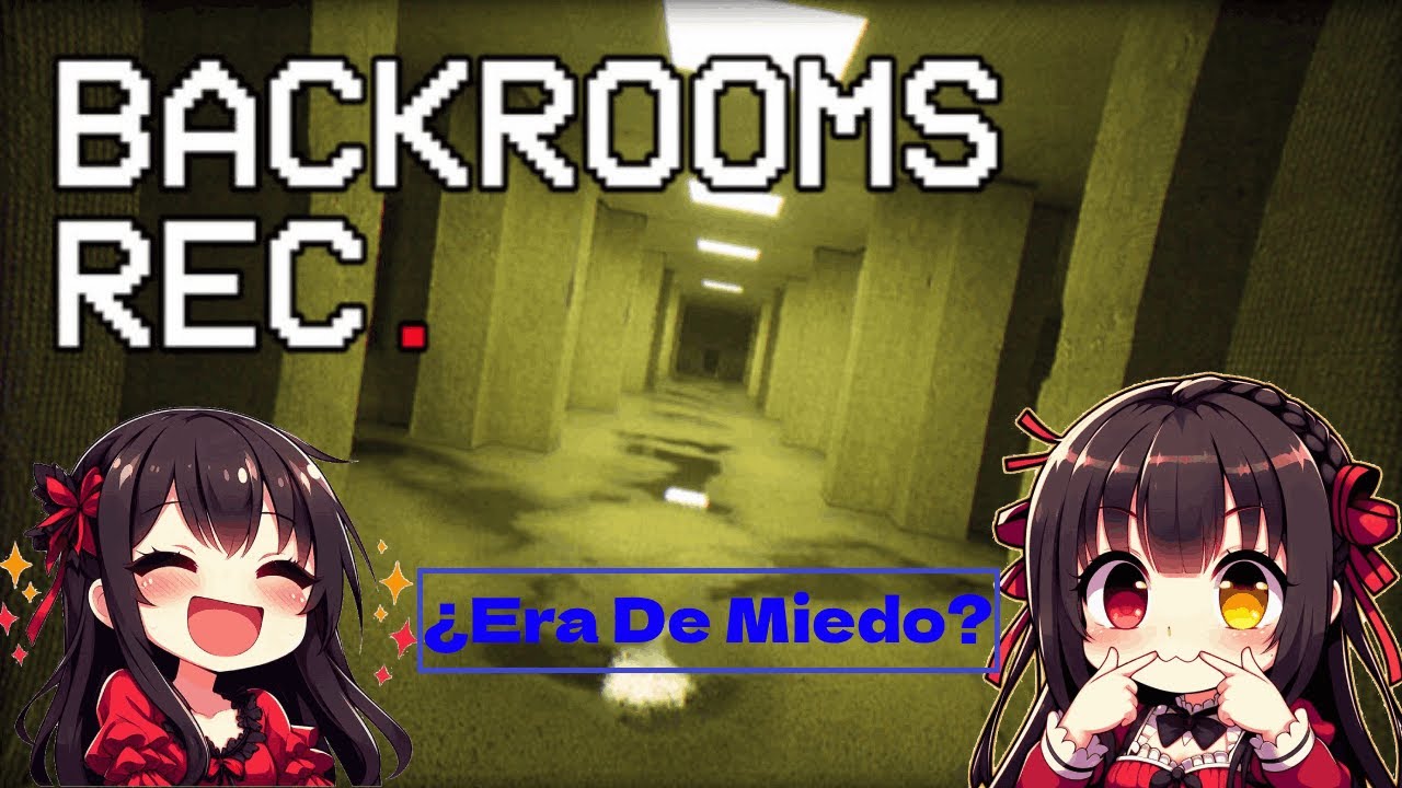 Seguimos en el Escape The BACKROOM REC Cap 2...Tenia que dar miedo No? JAJA