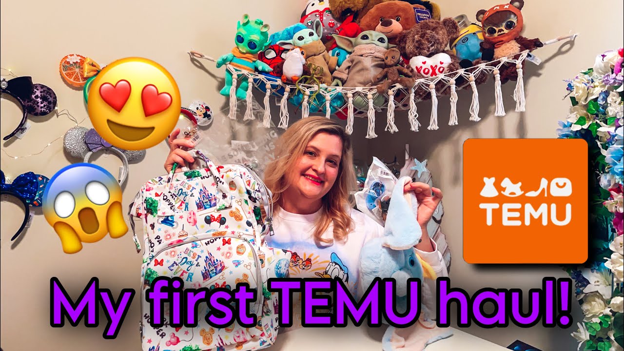 My first TEMU Haul | Disney finds & more! #temu #temufinds #temuhaul