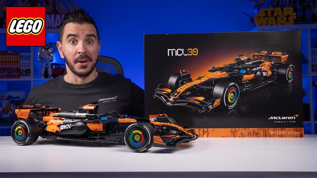 Автомобиль ЧЕМПИОНА МИРА! || LEGO 42228 Формула 1 McLaren MCL39
