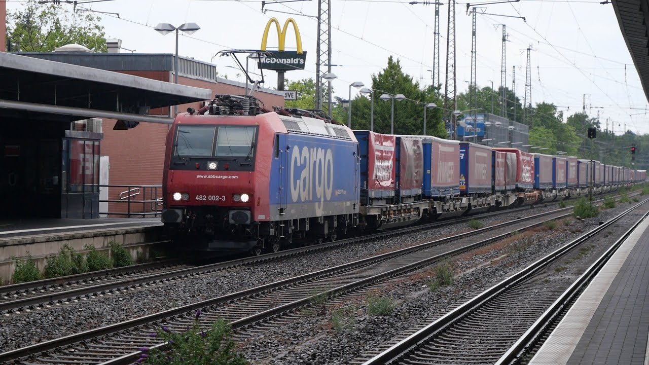 Züge in Solingen HBF Mit Br 442 411 146 648 402 609 412 422 482 101 462 401 203 185 403