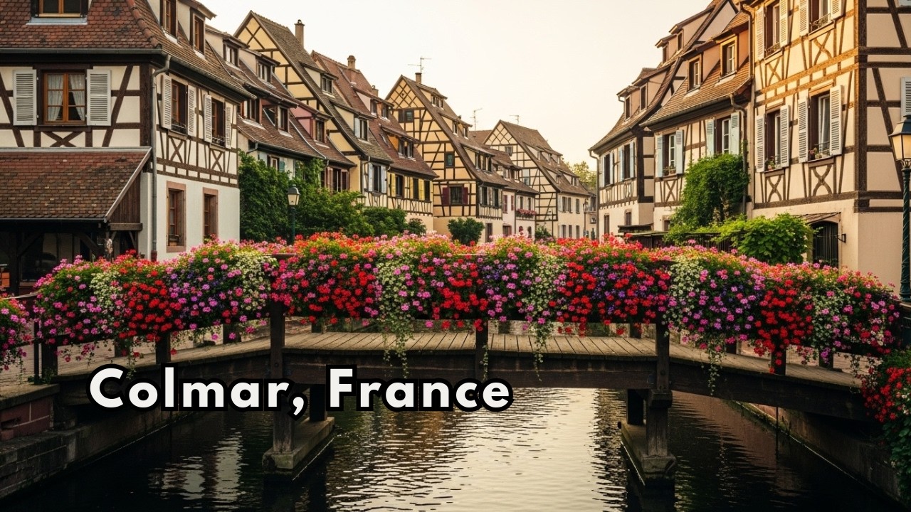 Calm Piano for Anxiety | Peaceful Colmar France Ambience