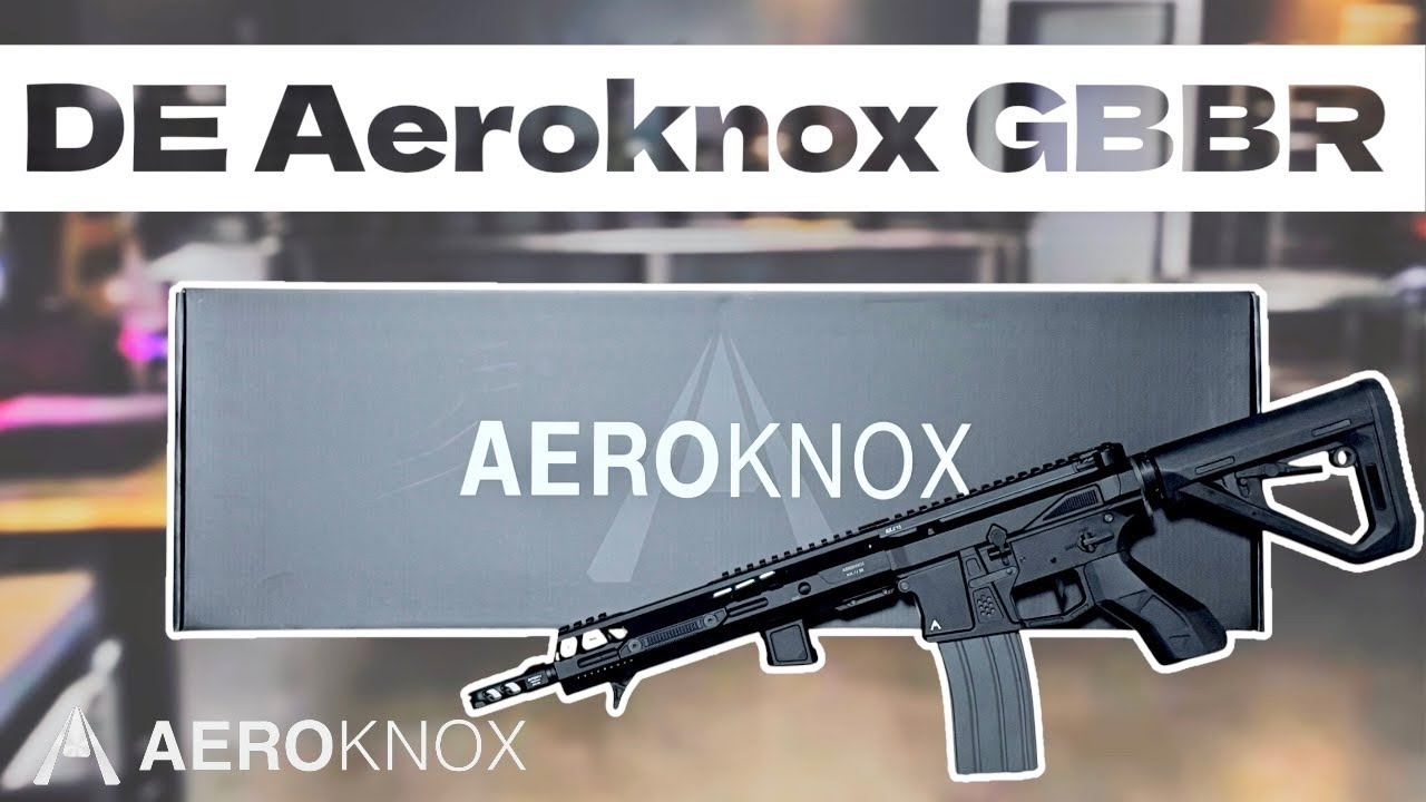 【紹介動画】DE製Aeroknox GBBR 外装レビュー＆実物比較