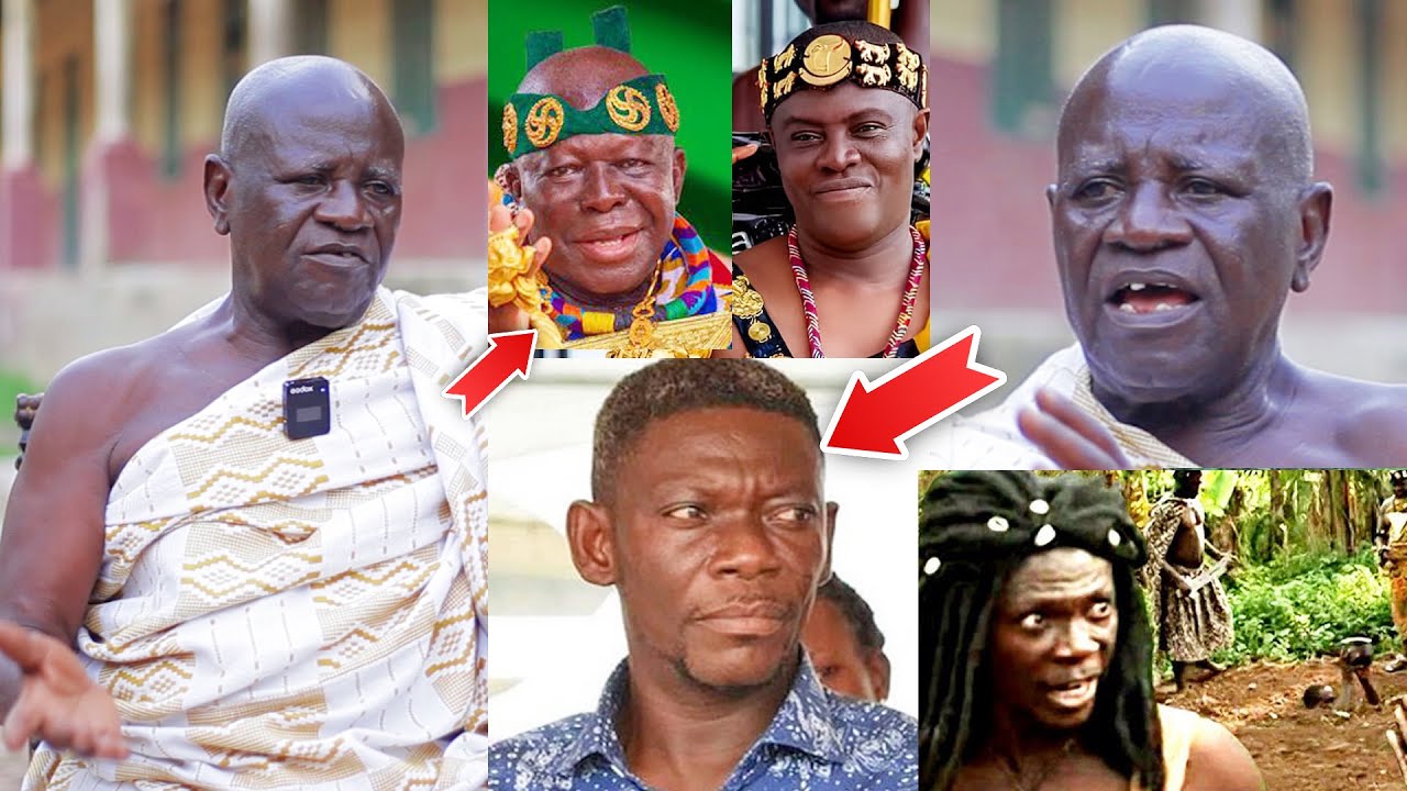Agya Koo & Dir’s Fought On Komfo Anokye Film-King In the Movie Goes all out & Drag Otumfuo,Dormahene
