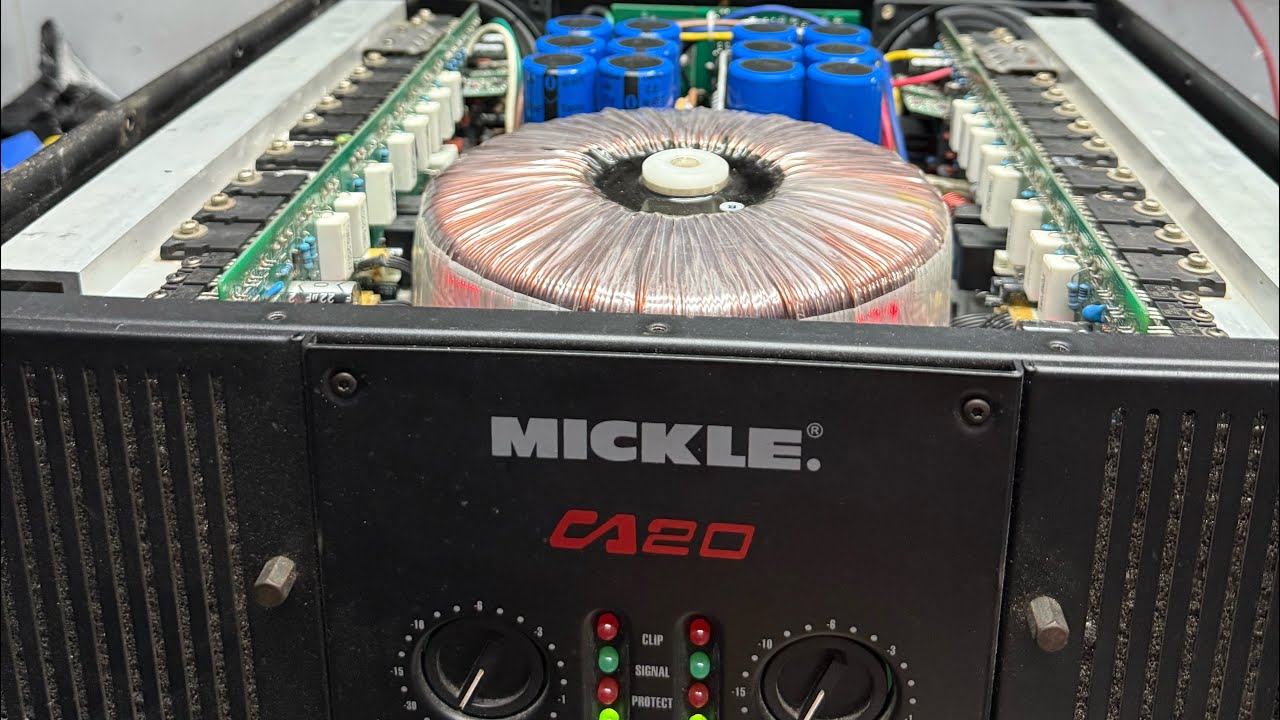 MICKLE CA20 POWER AMPLIFIER WALANG AUDIO ISANG CHANNEL TIPS KUNG PAANU AYUSIN