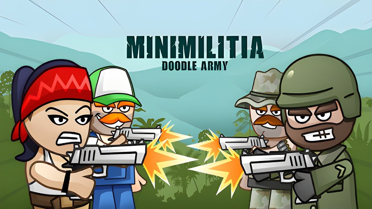 Mini Militia - Doodle Army 2 (by Miniclip) IOS Gameplay Video (HD)