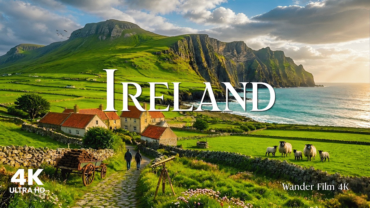 Ireland in 4K – Peaceful Nature Journey With Hidden Gems
