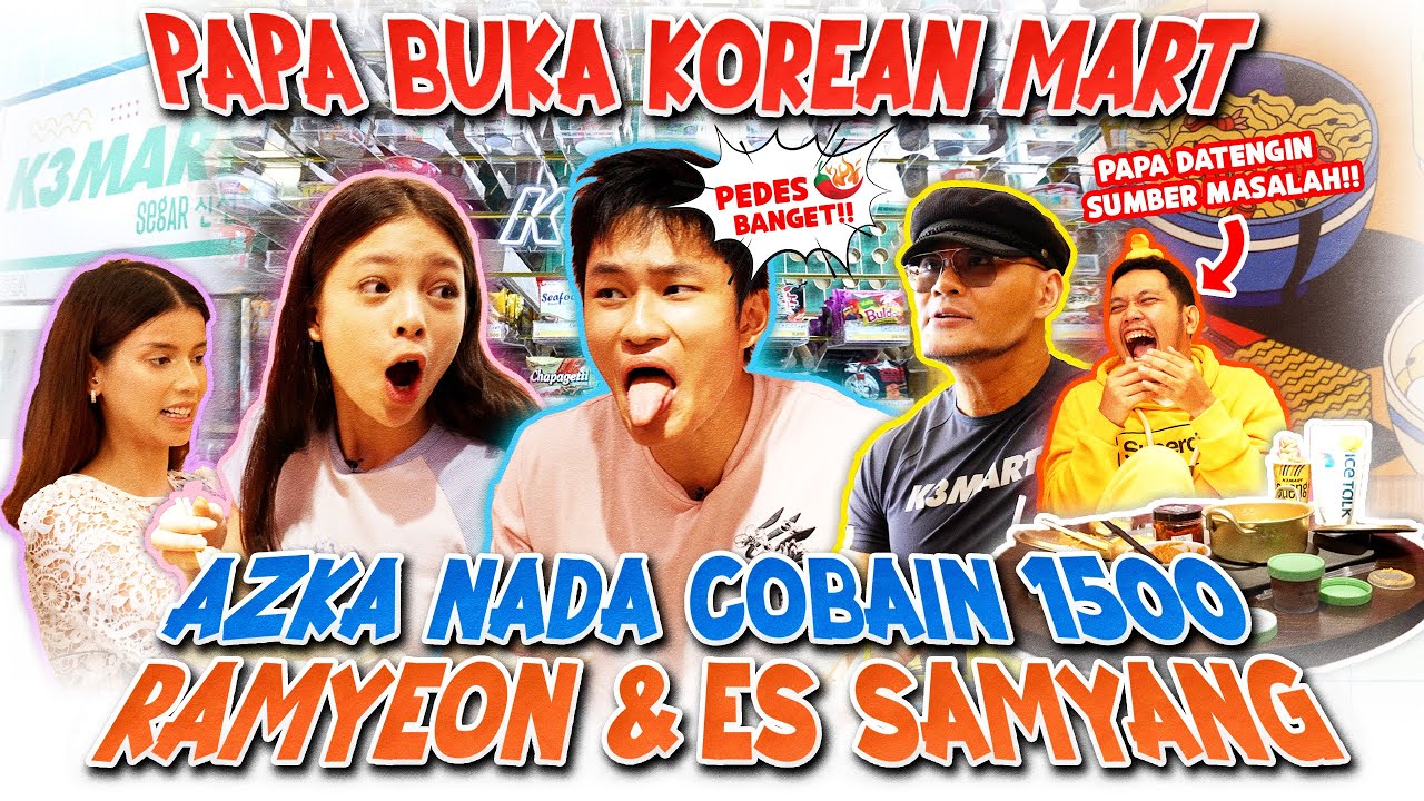 AZKA & NADA MASAKIN DEDDY CORBUZIER RAMEN ALA KOREA, 