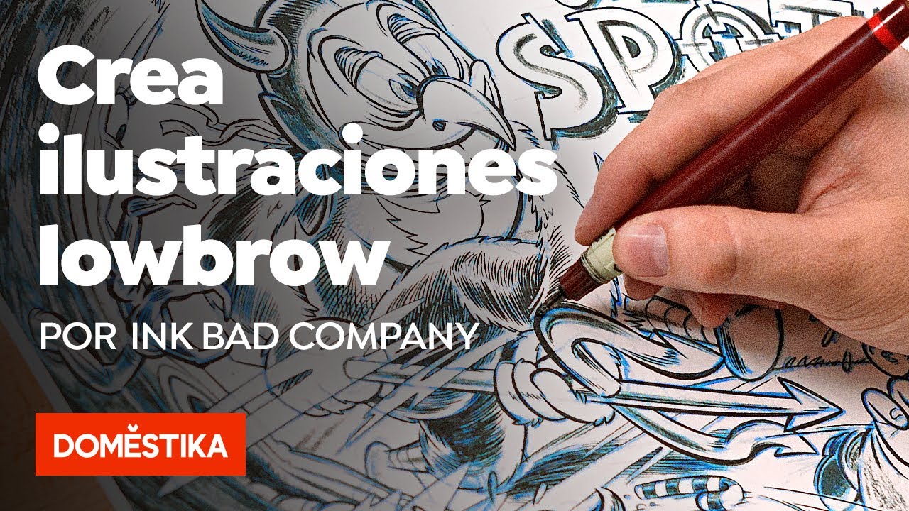 Ilustraci&oacute;n lowbrow  viaja al pasado con estilo &mdash; Curso online de Ink Bad Company
