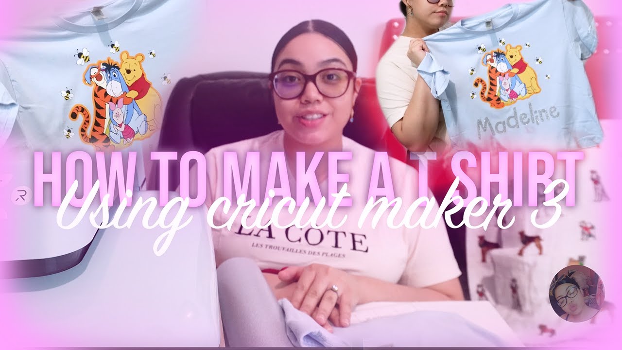 How to make a Custom Tee with cricut maker 3