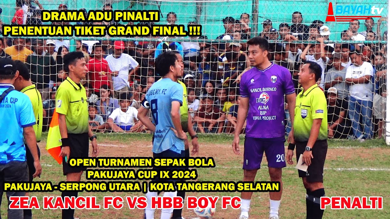SHAHAR GINANJAR SANG PAHLAWAN !!! DRAMA ADU PINALTI PEREBUTAN TIKET GRAND FINAL PAKUJAYA CUP 2024