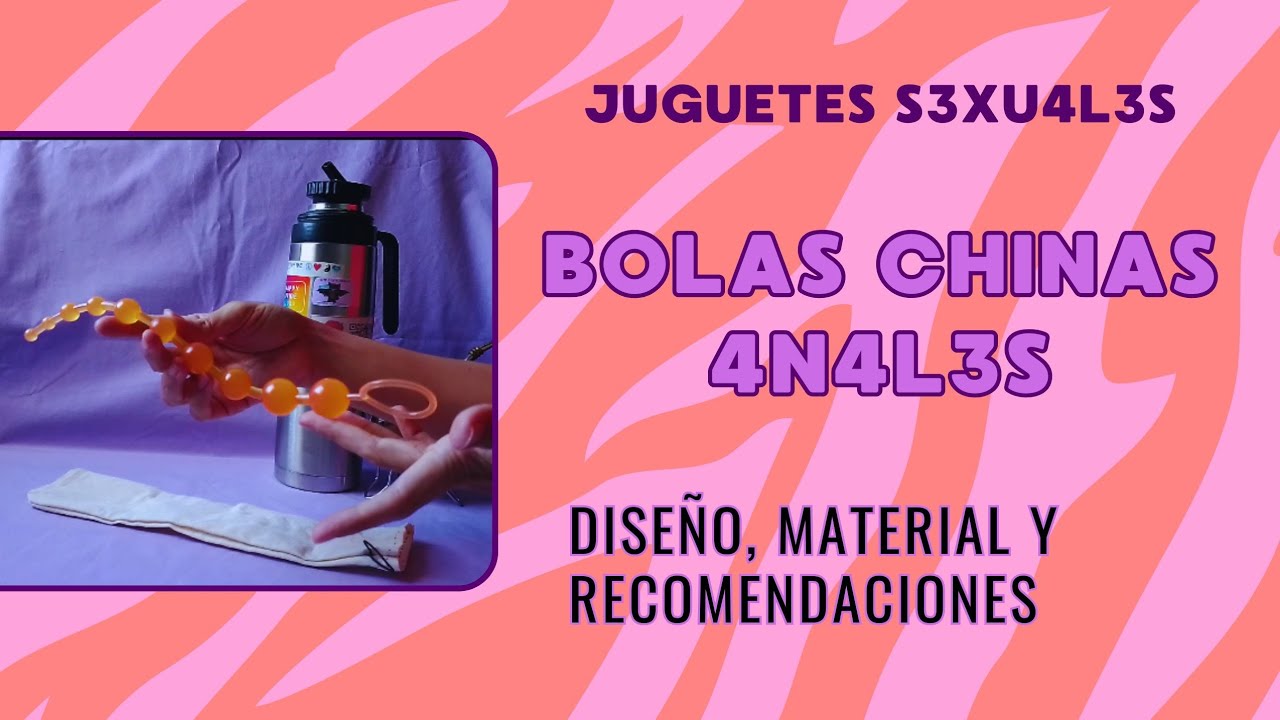Bolas Chinas Anales | Plug | Juguete Sexual