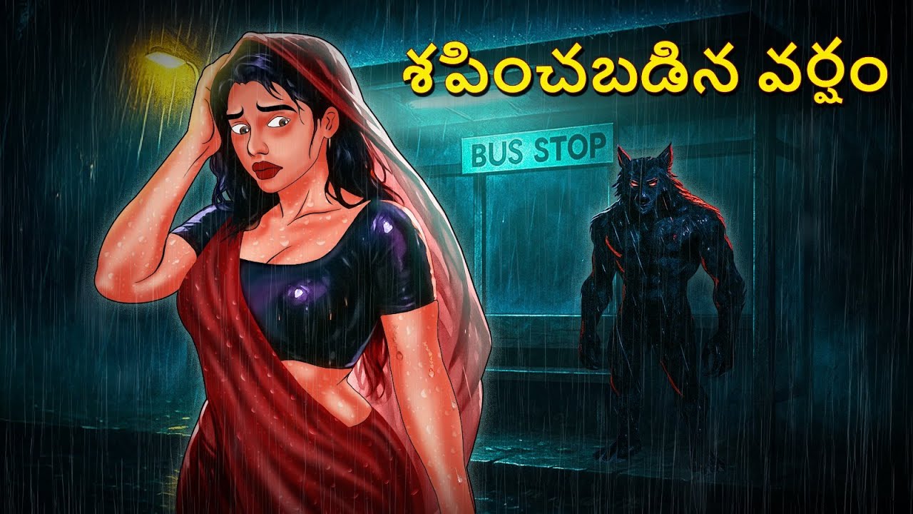 శపించబడిన వర్షం | Telugu Stories | Stories in Telugu | Telugu Horror Kathalu | Scary Town