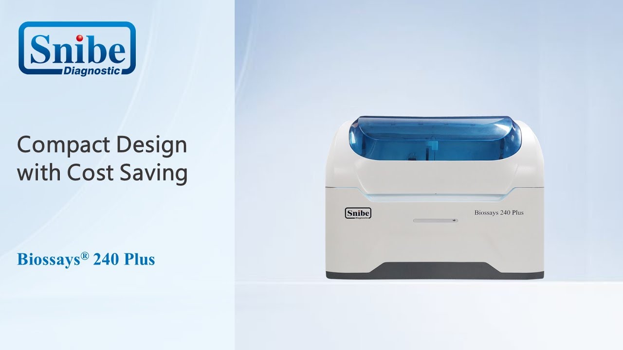 Snibe Biossays 240 Series -- High-throughout and  Small-Size Benchtop Biochemistry Analyzer
