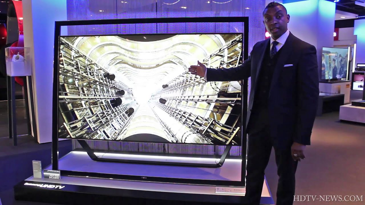 Samsung S9 85-Inch 4K Ultra HD TV Hands on at Selfridges