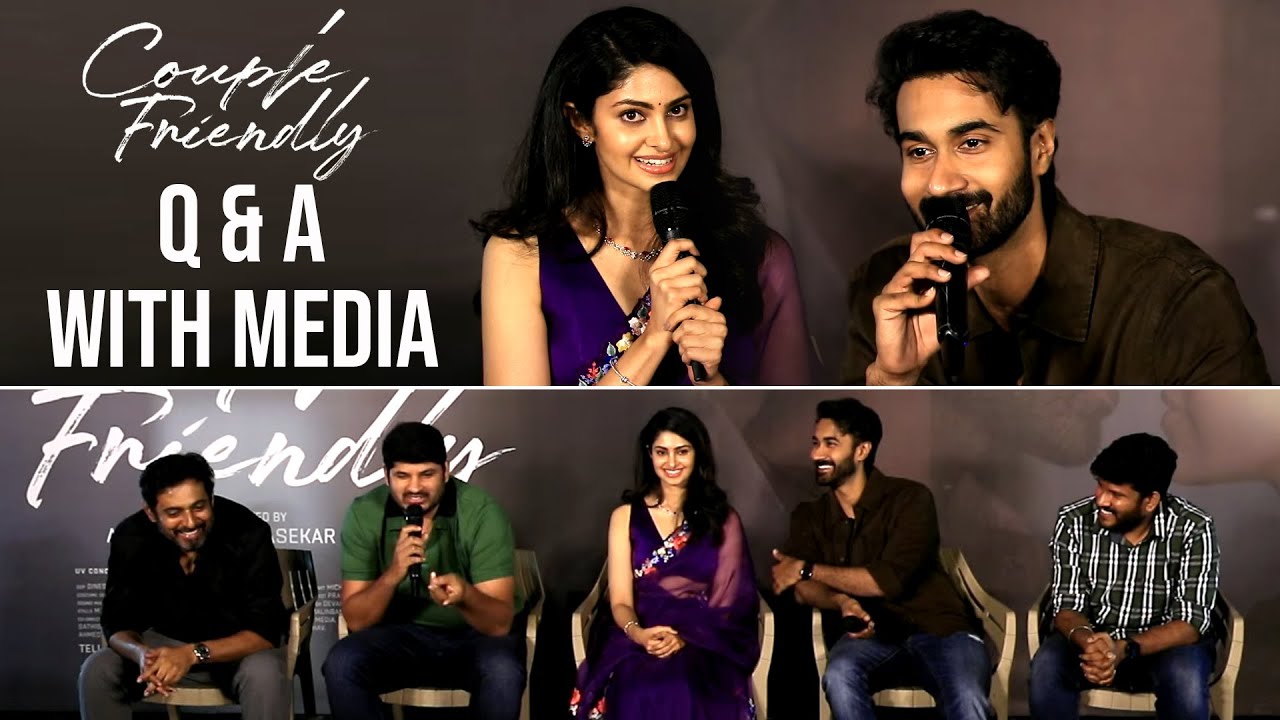 Couple Friendly Team Q & A With Media | Santosh Soban | Manasa Varanasi