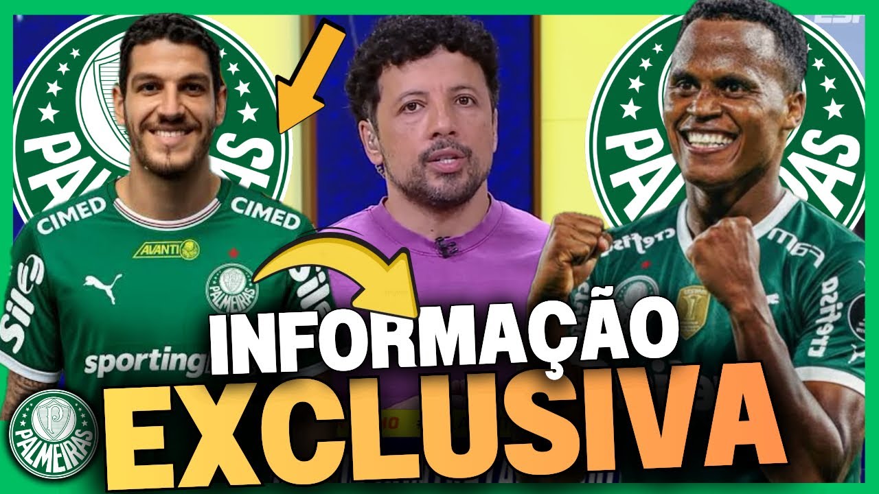 ANDRÉ HERNAN TRAZ INFORMAÇÕES EXCLUSIVAS E QUENTES DO VERDÃO | NOTÍCIAS DO PALMEIRAS DE HOJE!