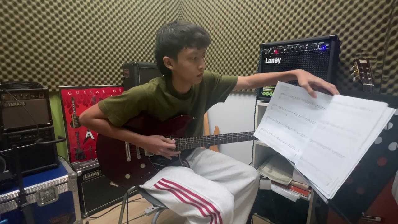 guitar kid… #guitar #guitarlesson #guitarcover 