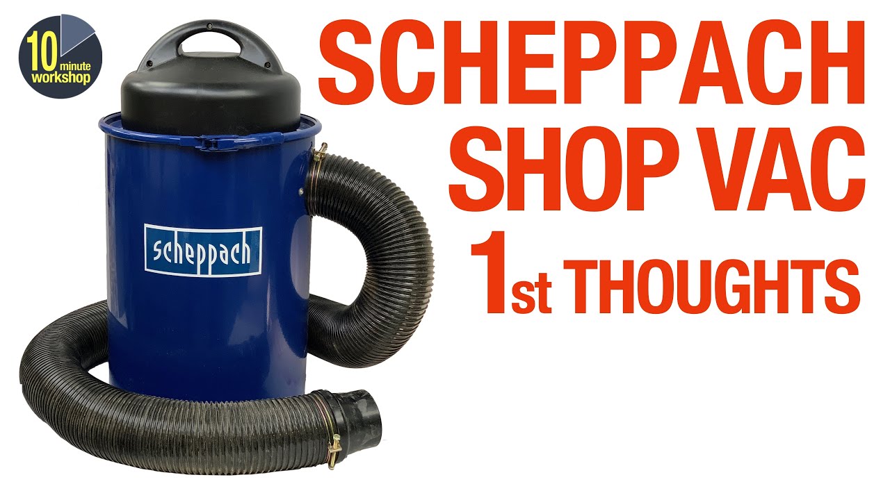 Scheppach 50 litre Shop Vac [video #366]