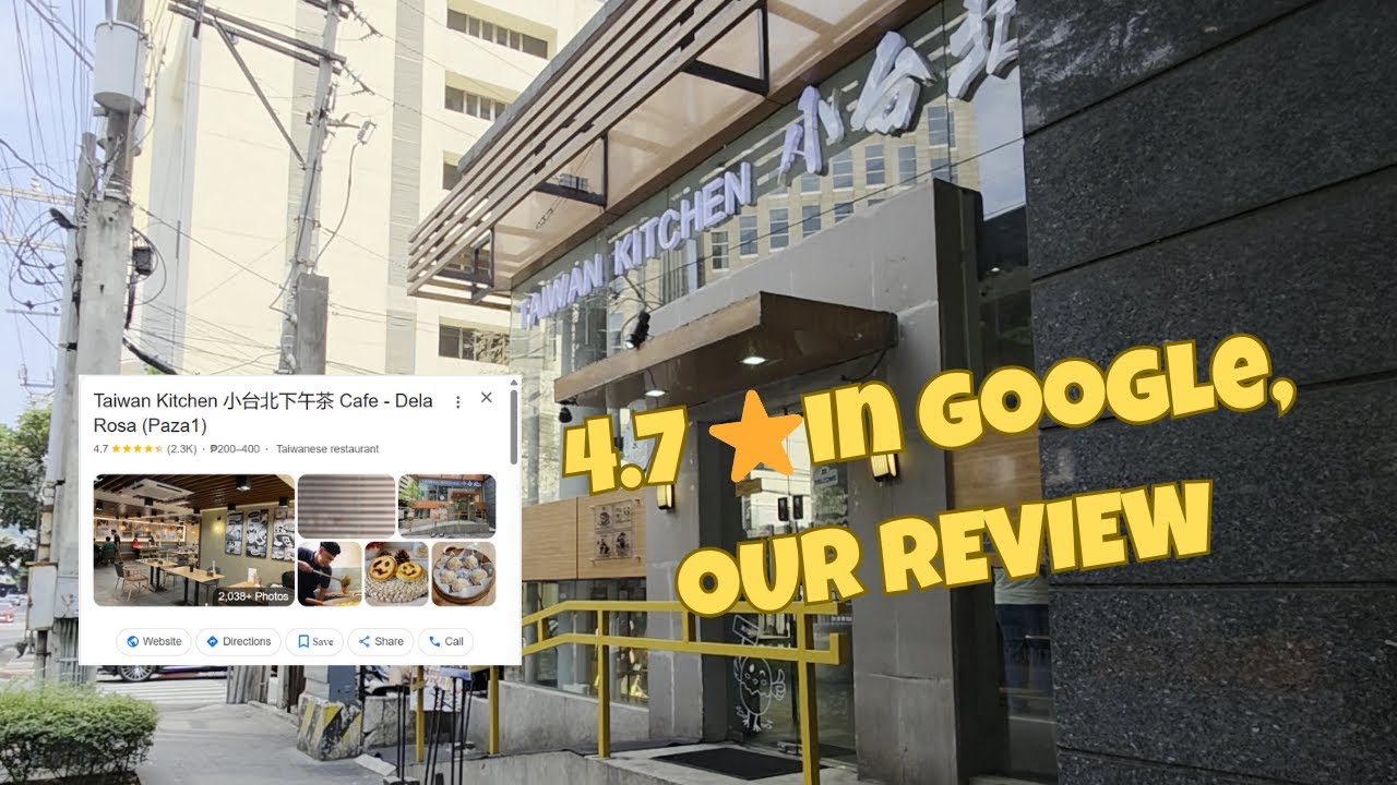 Trying Taiwan Kitchen in Makati