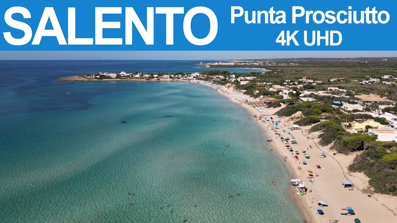Le Maldive in Salento Punta Prosciutto 4K drone experience