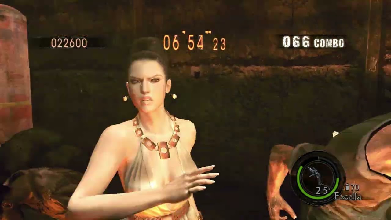 Resident Evil 5 Mercenaries Reunion - Solo - Prison - 960,602 (Excella)