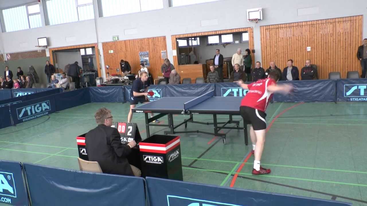 3-4 R. Rosenberg vs. R. Krzywkowski | TTC Schwalbe Bergneustadt vs. SV Union Velbert 05.01.2014