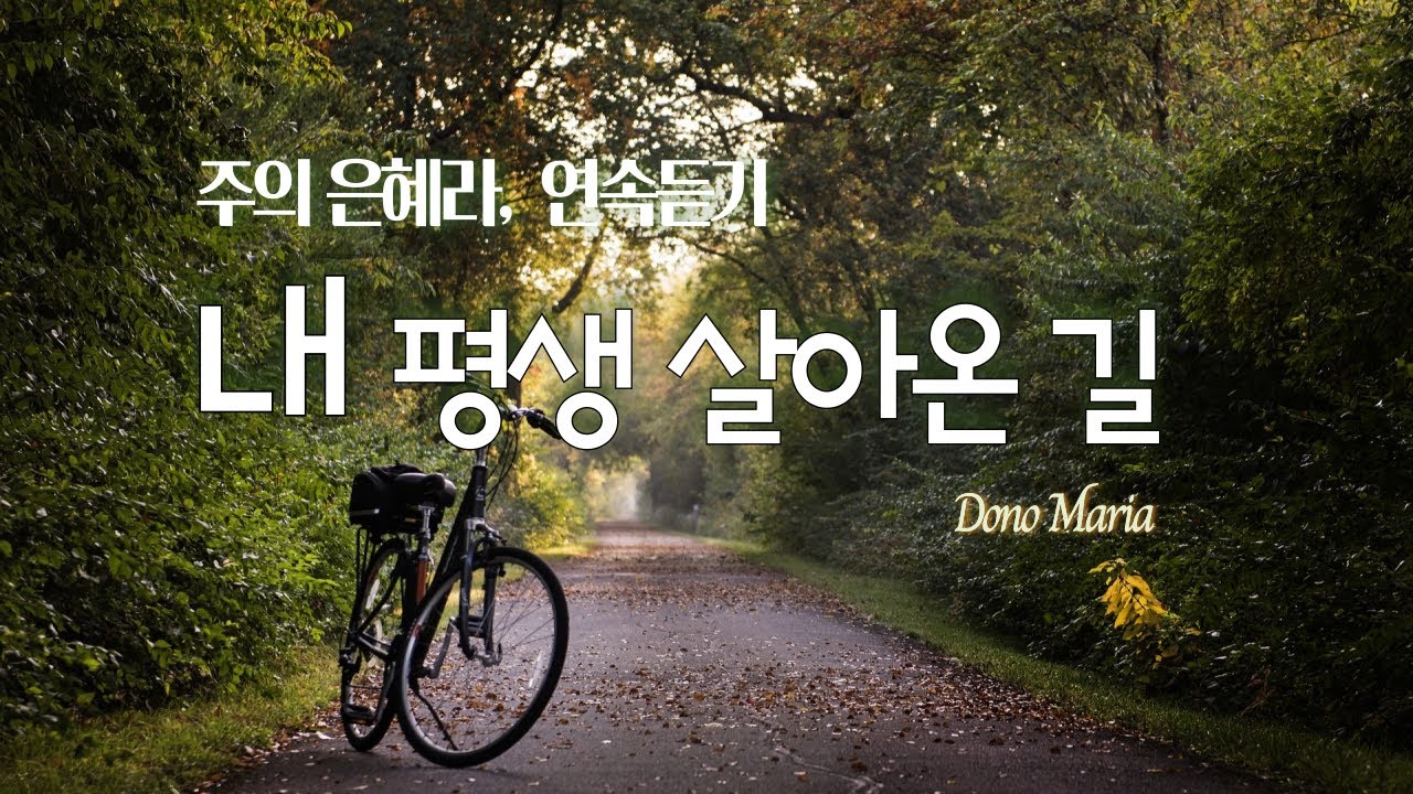 [1시간] 내 평생 살아온 길 | 주의 은혜라 | 도노마리아, 박상현 | Live