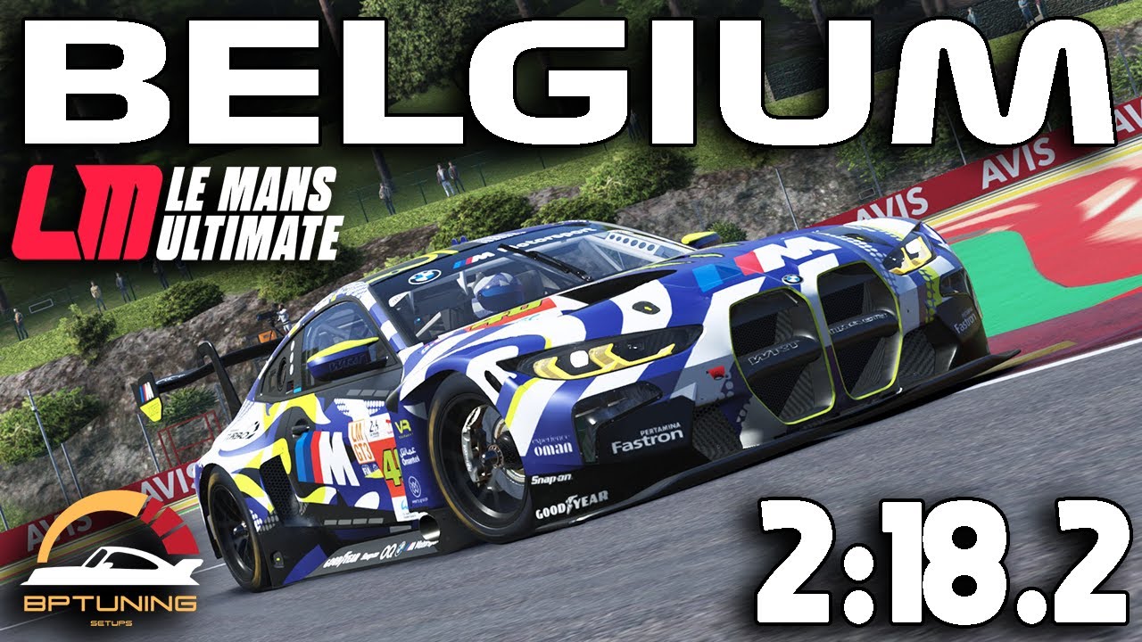 SPA HOTLAP & SETUP | BMW M4 GT3 | LE MANS ULTIMATE