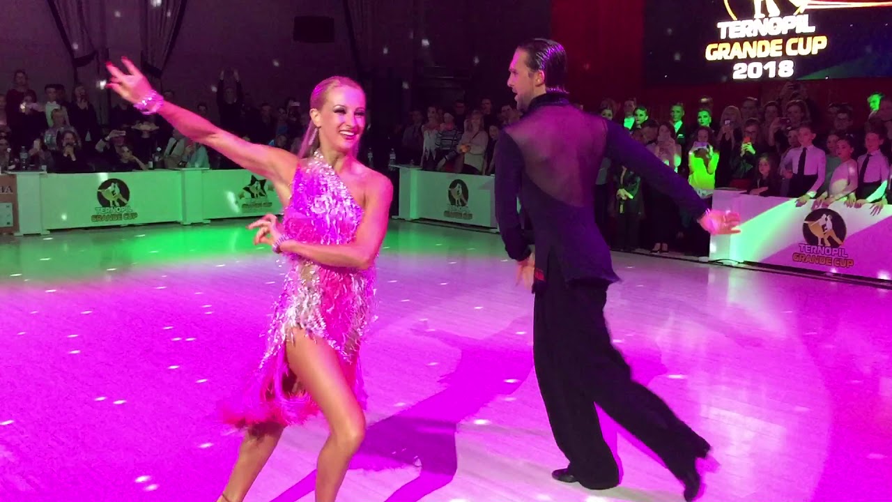 Pavel Zvychaynyy - Oxana Lebedew | TERNOPIL GRANDE CUP 2018 - Samba Show