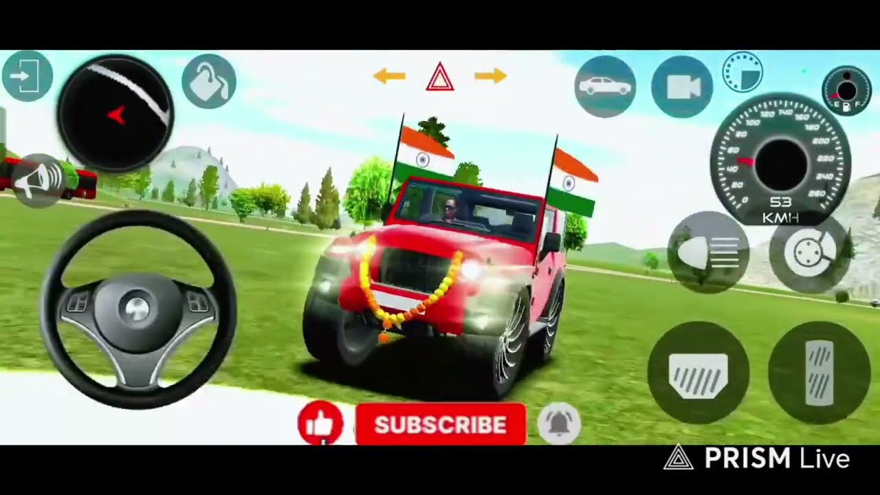 Modified Mahindra Thar Games: Indian Green Thar (Gadi Wala Games) Car Game Android Game - #2026
