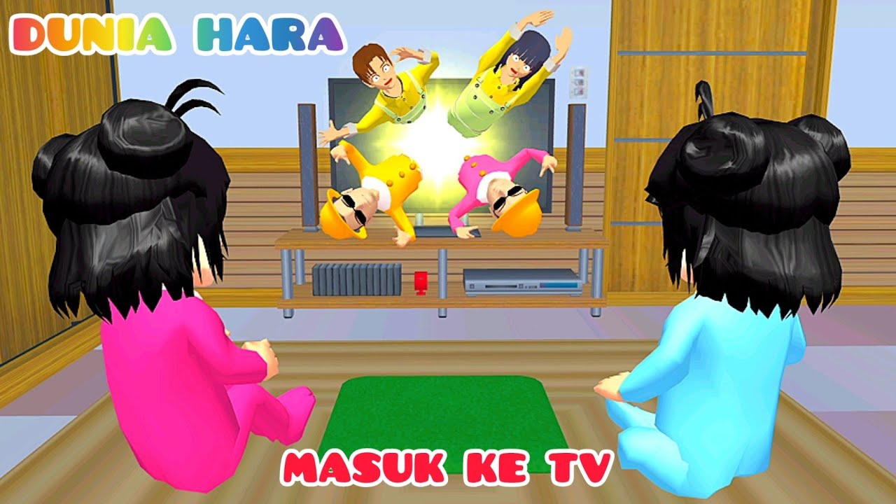 Yuta Mio Terserap Masuk TV 😱 | Cari Mia di Bikini Bottom Sponge Bob Sakura