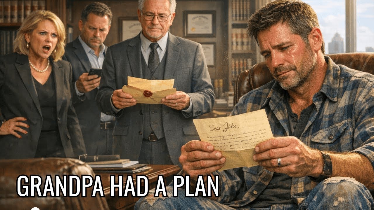 At Grandpa’s Will Reading, They Left Me Nothing — Until the Lawyer Revealed His Hidden Letter