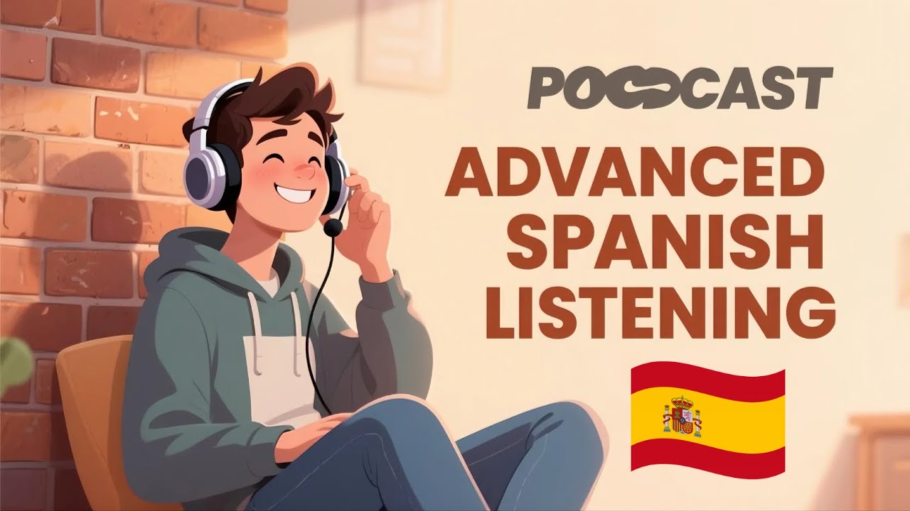 16 Minutes of (B1/B2) Spanish Listening Practice (B1 Level) || Podcast for Fluency