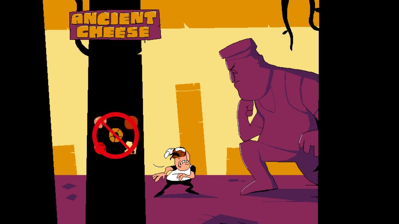 Pizza Tower: Ancient Cheese Lowest Score Possible (Spliced)