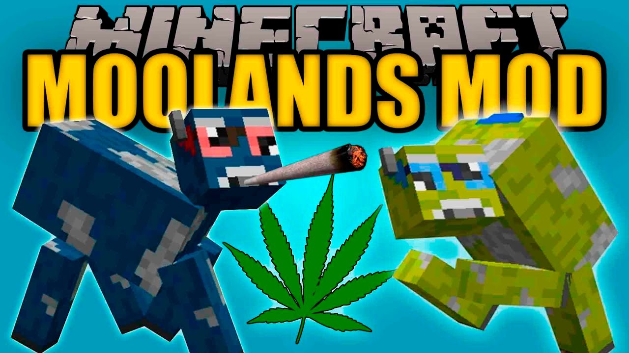MOOLANDS MOD - Las vacas DROGADICTAS!! - Minecraft mod 1.10.2 Review ESPAÑOL
