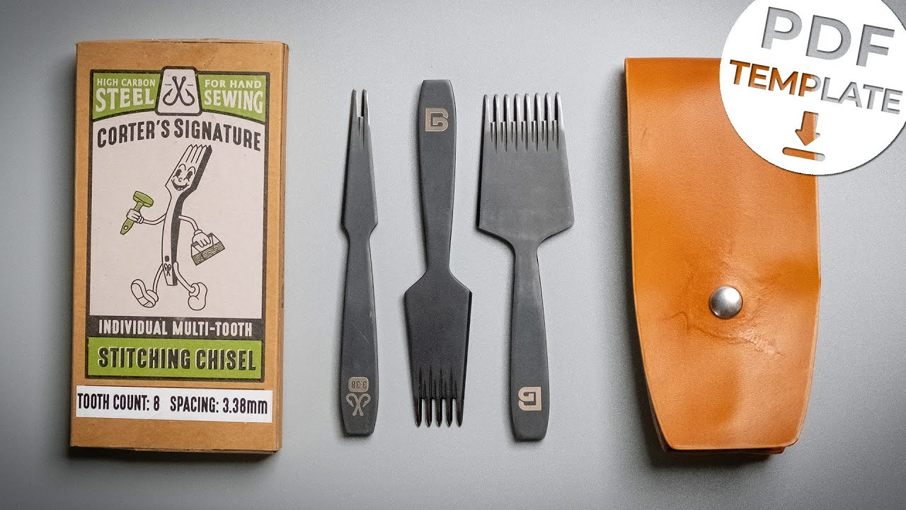 [REVIEW] BuckleGuy & Corter Leather Pricking Irons + FREE PDF tool pouch