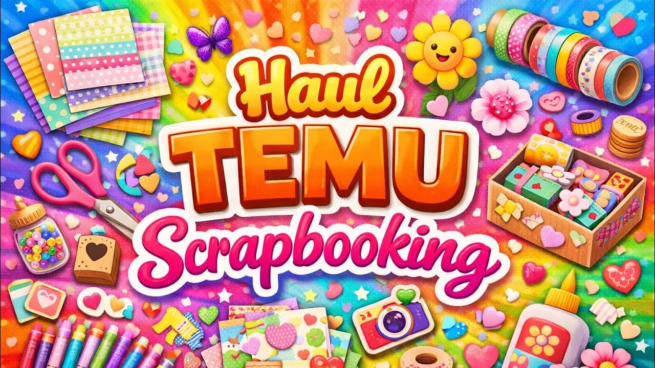 HAUL TEMU SCRAPBOOKING| Oh la vilaine 🤣