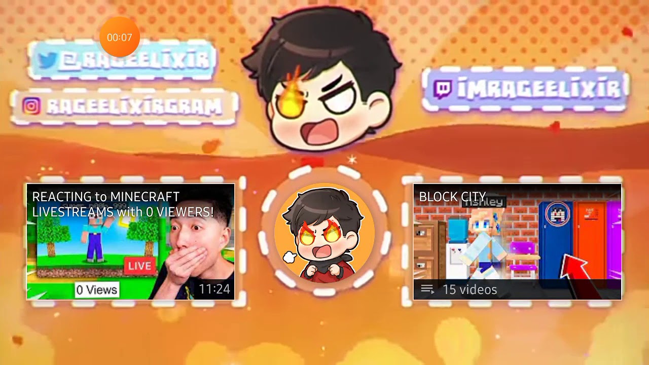 Rageelixir new intro and outro!!