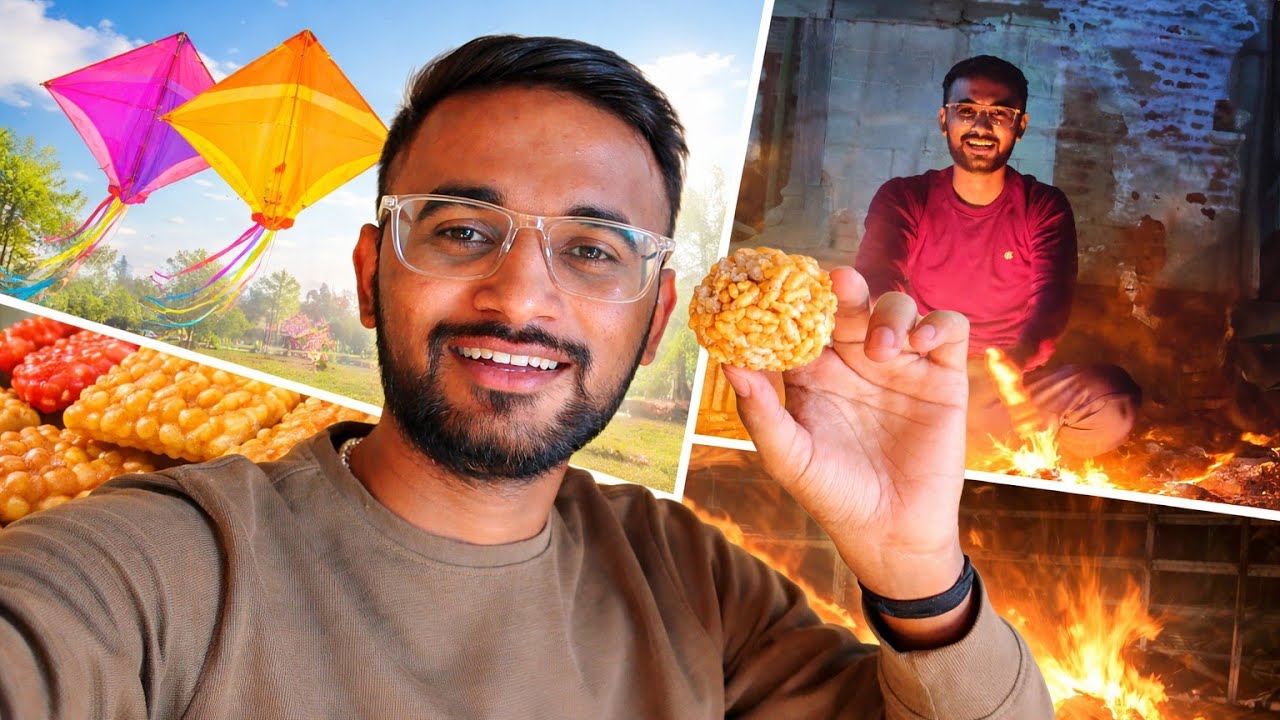 Utrayan 2026 Celebration 🪁 | Full Day Vlog | Desi Maja 14 Janyuary Village 