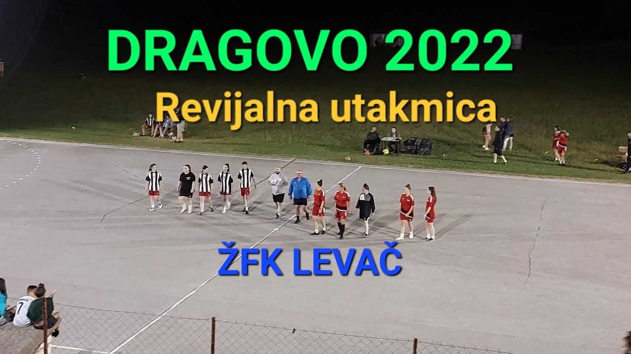 Turnir mali fudbal Dragovo 2022 Revijalna utakmica ŽFK Levač Rekovac Crveni-Crno beli 5-0(3-0)