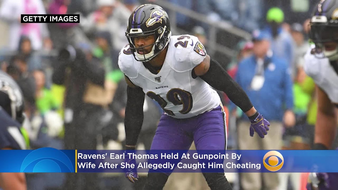 Ravens' Earl Thomas Held At Gunpoint By Wife After She Allegedly Caught Him Cheating