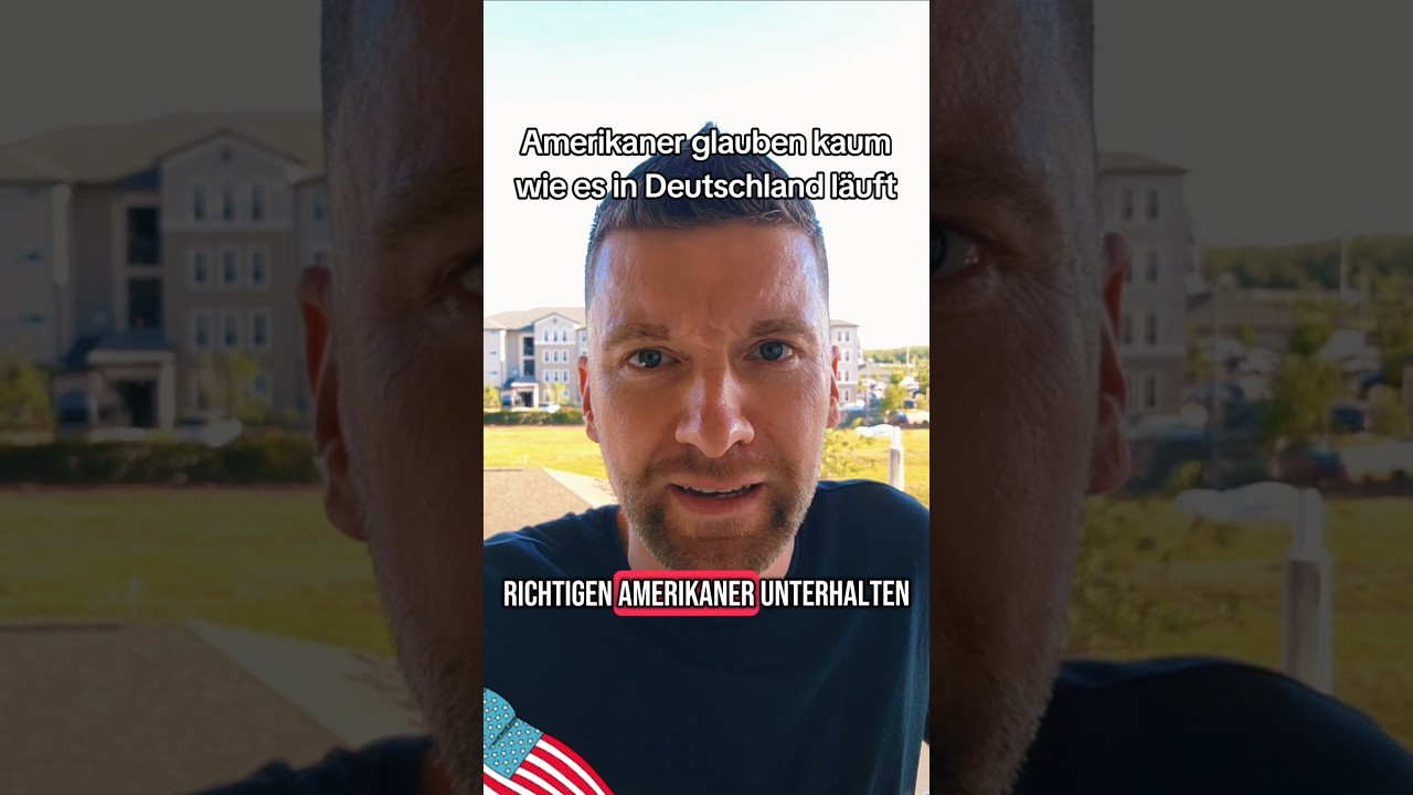 Amerikaner k&ouml;nnen es es kaum glauben, wie unterschiedlich die Dinge in Deutschland laufen #usalife