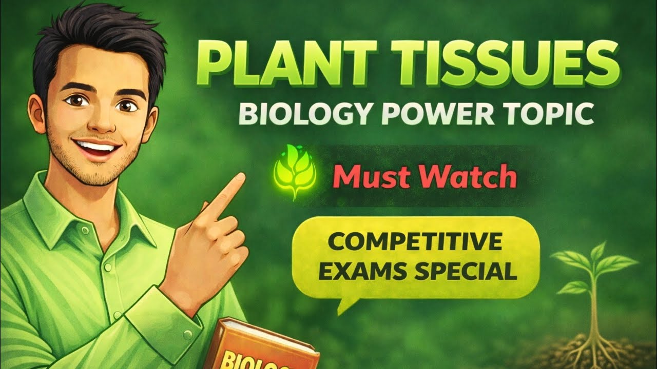 PLANT TISSUE | CRYSTAL CLEAR CONCEPT|  NTPC SPECIAL | ALL GOVT JOB EXAM | AKASH SIR
